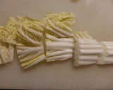しみるわぁ～。白菜と厚揚げの炒め煮作り方1写真