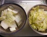 しみるわぁ～。白菜と厚揚げの炒め煮作り方2写真
