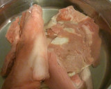 お鍋一つで簡単♡牛すじと大根の煮物作り方1写真