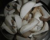 鳥胸肉とキノコのスパゲティ作り方3写真