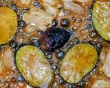 なす・豚バラ☆照り焼き丼・温玉のせ♪作り方4写真