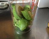 朝食の友に☆アボカドとバナナのジュース作り方1写真