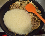 きのこと豚肉の炊き込み和風ピラフ♪作り方5写真