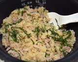 きのこと豚肉の炊き込み和風ピラフ♪作り方7写真