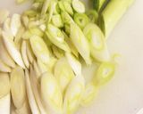 喉痛がぶっ飛ぶ！ネギトマスープ作り方1写真