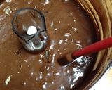 バター不要FP→SCでナッツチョコケーキ作り方17写真