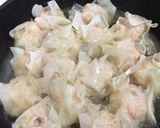 フライパン使用☆鶏団子で作るシュウマイ作り方5写真