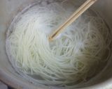 加賀野菜の天ぷらをのせたにゅうめん作り方6写真