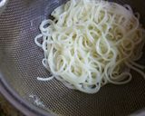加賀野菜の天ぷらをのせたにゅうめん作り方7写真