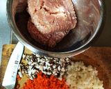 ♪ゆず風味♪レンコン入りつくね作り方1写真