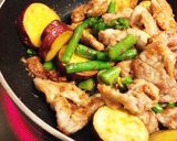 簡単♡さつまいもと豚肉のバター醤油炒め作り方7写真