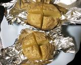 丸ごとジャガの明太マヨ♡炉端焼き風作り方3写真