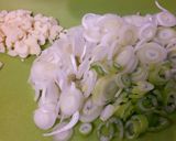 ニンニクたっぷり、鶏皮スープ。作り方2写真