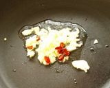 Wトウガラシとなすのパスタ作り方2写真
