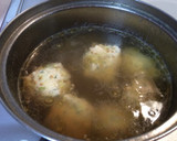 簡単♪♪ふわふわ鳥つみれの中華風スープ作り方5写真