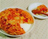 ポテトとトマトのスパニッシュオムレツ♪作り方9写真