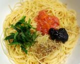 混ぜるだけ♪海苔明太子じゃこパスタ♪作り方2写真