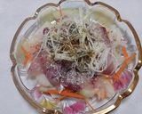 ハマチとアジのカルパッチョ作り方3写真