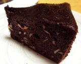 バター不要FP→SCでナッツチョコケーキ作り方26写真