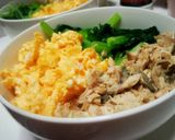 やさし~いお味の☆三色丼作り方8写真
