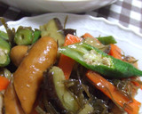 切昆布と野菜の★とろっと★生姜炒め煮作り方6写真