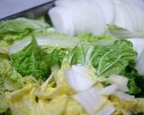 ごぼ天と白菜の炊いたん作り方1写真