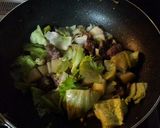 野菜いっぱい　牛コロコロ　炒め作り方7写真