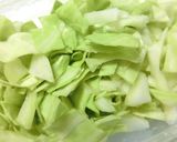 塩キャベ×魚ニソのバジルカレートースト作り方2写真