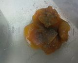 甘い柿でlowドレッシング作り方1写真