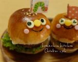 お弁当 キャラ弁♡ハンバーガーさん作り方3写真