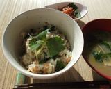 朝食&ランチに❀そぼろと三つ葉の混ぜご飯作り方7写真