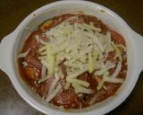 簡単☆茄子とトマトのミートソース重ね焼き作り方4写真