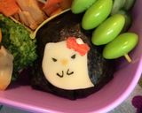 ハロウィン☆ キティ ☆キャラ弁作り方7写真