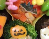 ハロウィン☆ キティ ☆キャラ弁作り方8写真