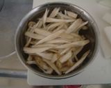 ピリッと鶏ごぼう鍋作り方2写真