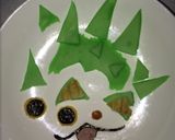 妖怪ウォッチ トゲニャン キャラ弁 簡単作り方3写真