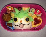 妖怪ウォッチ トゲニャン キャラ弁 簡単作り方4写真