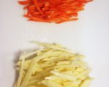 簡単ジャガイモと豚肉のオイスターマヨ炒め作り方1写真