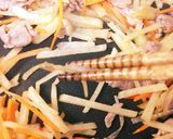 簡単ジャガイモと豚肉のオイスターマヨ炒め作り方7写真