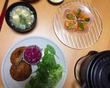 バルサミコ酢とピンクペッパーの生ハム柿作り方4写真