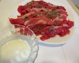 シャトルシェフで作るビーフストロガノフ作り方2写真