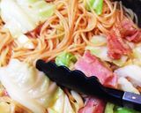 にんにく醤油で☆キャベツが主役のパスタ♪作り方5写真