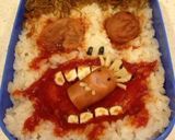 パパのキャラ弁当4〜ハロウィン2014〜作り方5写真