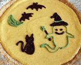 ハロウィン♡焼かないかぼちゃチーズケーキ作り方7写真
