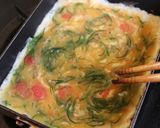 彩りおかず＊おかひじきと明太子の卵焼き＊作り方5写真