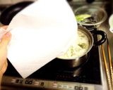 簡単灰汁取り（アク取り）キッチンペーパー作り方2写真