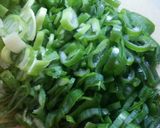 簡単エコランチ☆葱の青いとこ乗っけご飯作り方1写真