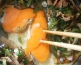簡単エコランチ☆葱の青いとこ乗っけご飯作り方2写真