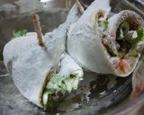 秋刀魚の梅しそロール作り方4写真