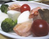 ヘルシー！長芋と鮭のみそ味豆腐グラタン作り方3写真